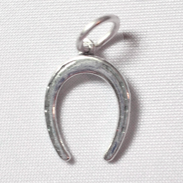 sterling silver horseshoe charm