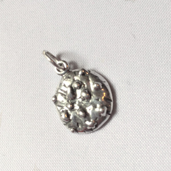 sterling silver chocolate chip cookie charm