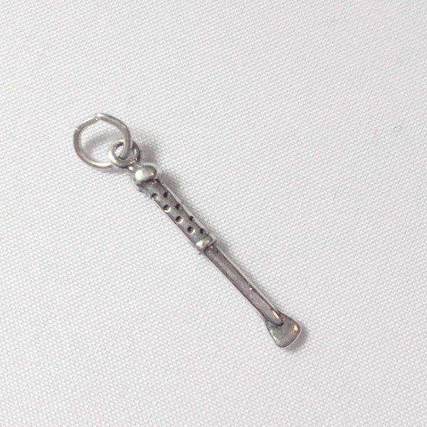 sterling silver riding crop charm