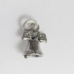 Sterling silver Liberty Bell charm