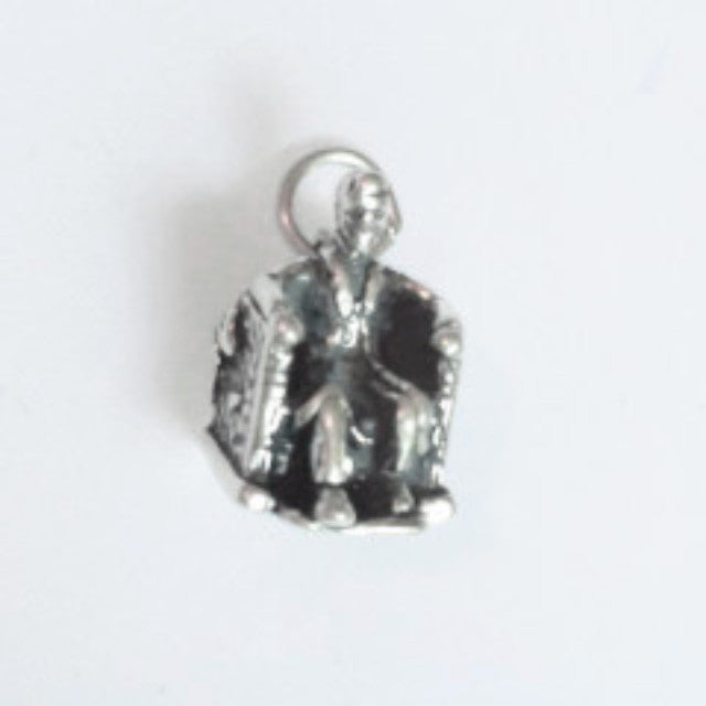 Sterling silver Abraham Lincoln momument charm