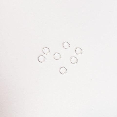 Sterling Split Rings - 1/4"